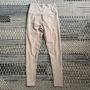 Beyond Yoga Spacedye Take Me High Yoga Pants, Leggings in Tan, Size Small